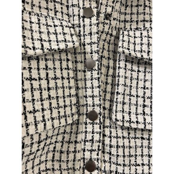 Windsor Chic Sophistication Tweed Cropped Jacket NWT Small (Sold Out Online) $52 - Picture 9 of 14